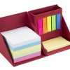 Memo Set Cubo Ecológico con Porta Lápices
