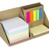 Memo Set Cubo Ecológico con Porta Lápices