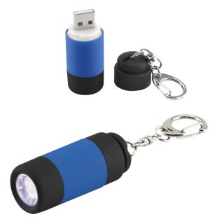 Llavero Linterna LED Cargador USB