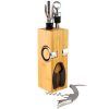 Set de Vino de Bamboo