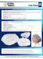 Set de 100 Cofias (Gorros) Desechables 30g/m2 - Imagen 7