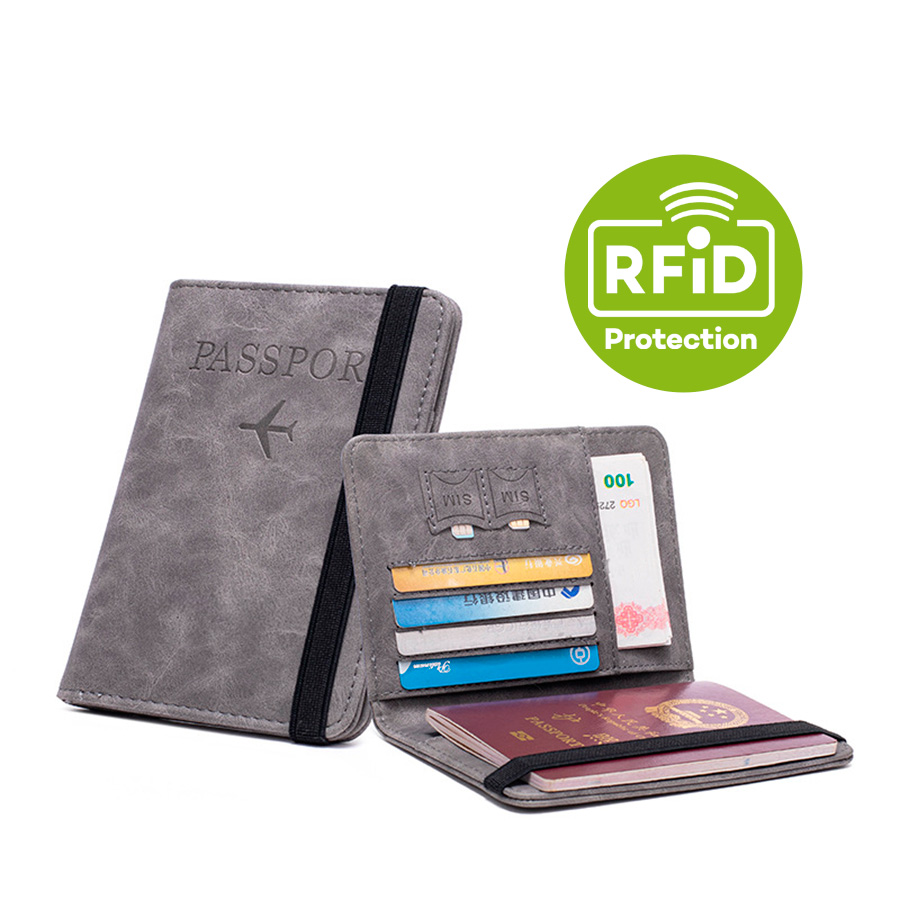 B23-01.1 Billetera Porta-Pasaporte "ORLY" - Imagen 1