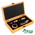Set de Vino de Bamboo