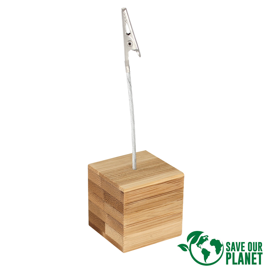 B81-SOP Memo Clip Bamboo - Imagen 1