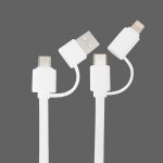 Connect Multicargador Retráctil 4 en 1 de ABS/Bamboo - Imagen 7