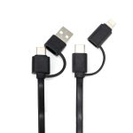 Connect Multicargador Retráctil 4 en 1 de ABS/Bamboo - Imagen 13