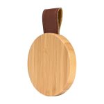 Espejo redondo de Bamboo y Eco-Cuero - Imagen 6