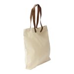 Bolsa de Compras 10oz Canvas asas Cuero - Imagen 5