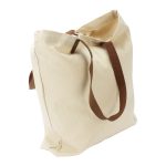 Bolsa de Compras 10oz Canvas asas Cuero - Imagen 6