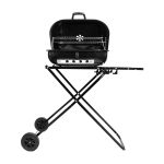 Parrilla plegable con Ruedas - Imagen 6