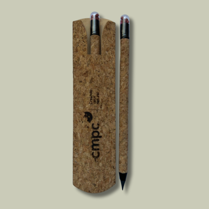 Kit 043 Lápiz plantable - cuerpo de corcho