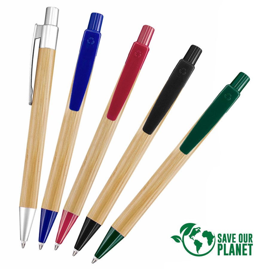 L116-Principal3 Bolígrafo Bamboo Sustenta - Imagen 1