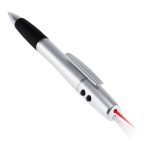 Bolígrafo plástico con LED y Puntero Láser - Imagen 3