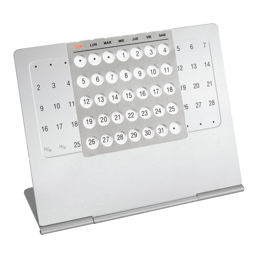 N17-principal Calendario Eterno Metálico - Imagen 1