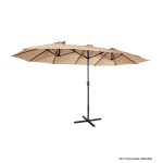 Quitasol ovalado "Twins" 4.55x2.7M - Imagen 14