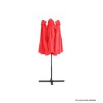 Quitasol ovalado "Twins" 4.55x2.7M - Imagen 4