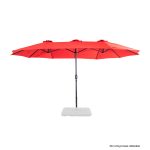 Quitasol ovalado "Twins" 4.55x2.7M - Imagen 2