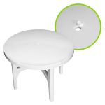 Mesa Plástica Redonda - Imagen 5