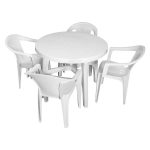 Mesa Plástica Redonda - Imagen 7