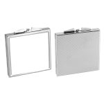 Espejo Metálico Cuadrado Sublimación - Imagen 2