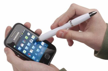 BOLÍGRAFO TOUCH "TWIST" TINTA AZUL